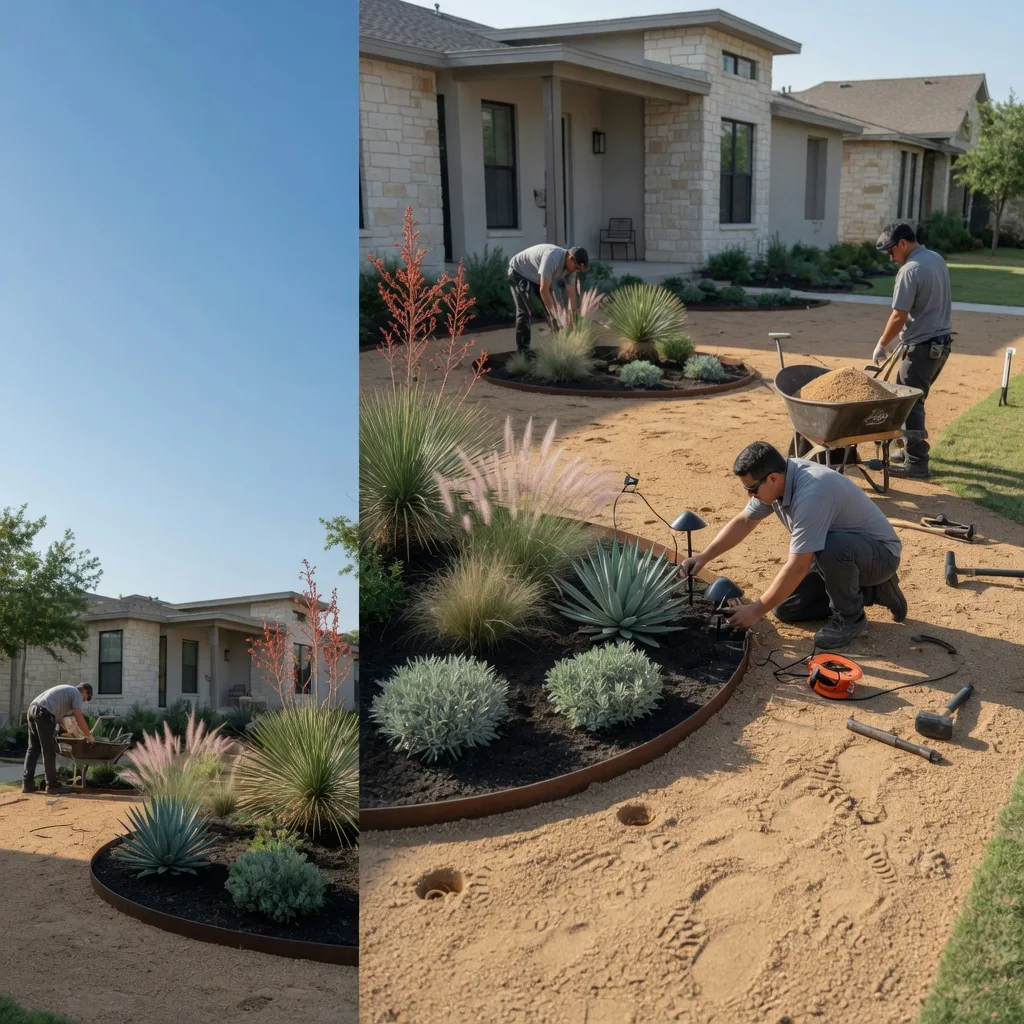 Hardscape Design in Sublime, TX near me